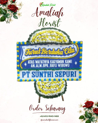 Papan Bunga Duka di Cimanintin