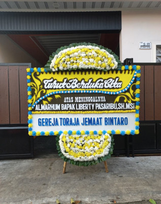 Papan Bunga Duka di Cimanintin