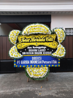 Papan Bunga Duka di Cimanintin