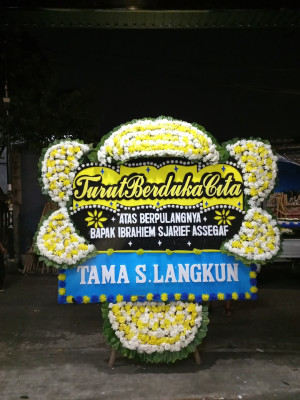 Papan Bunga Duka di Cimanintin